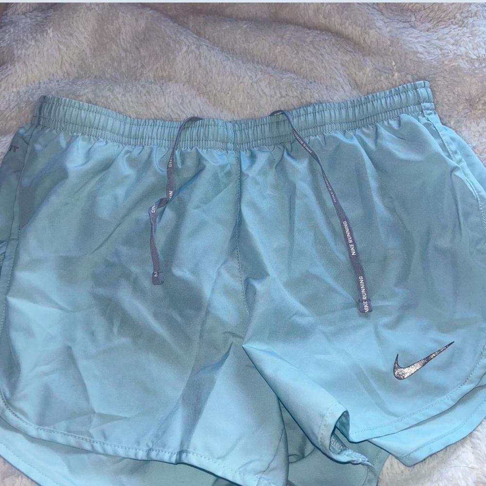 Nike Light Blue Athletic Shorts